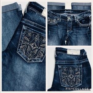 Amethyst Jeans - 7 (28 X 21) - Capri